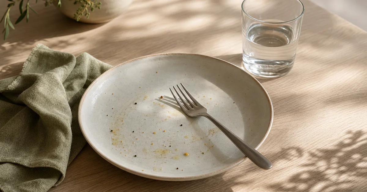 Müdigkeit nach dem Essen: Person mit Mittagstief am Schreibtisch